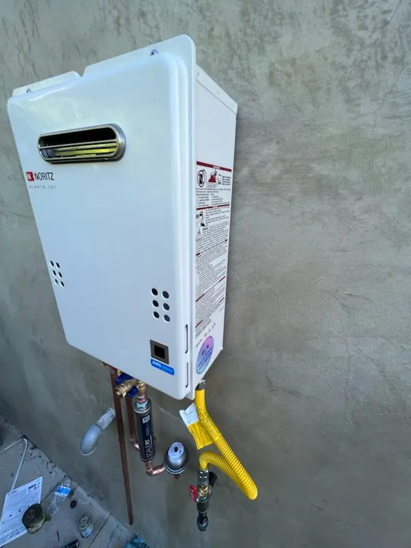 Tankless water heater installation for Saint Francis homes